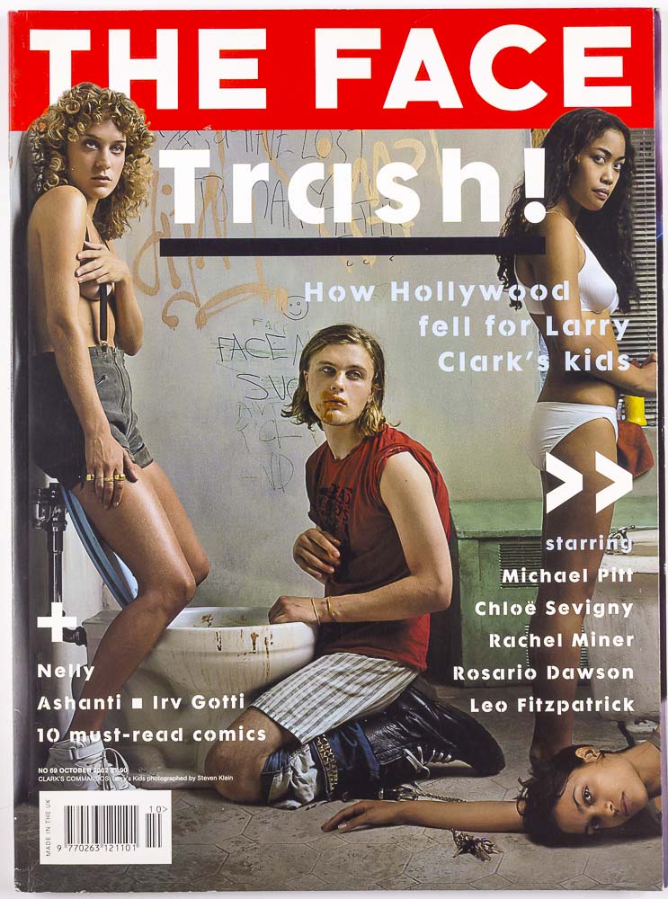 Chloe Sevigny LARRY CLARK James Ransone NATALIA VODIANOVA  The Face October 2002