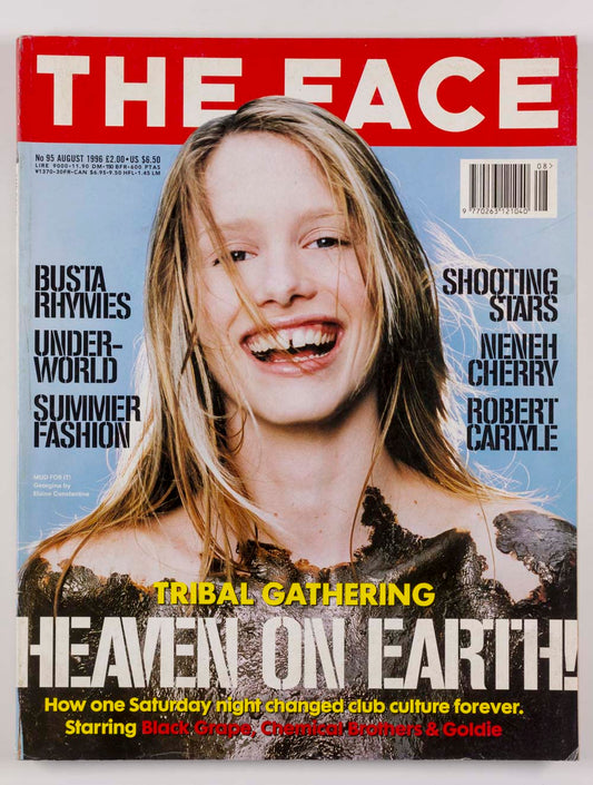 Georgina Cooper GOLDIE Robert Carlye THE FACE MAGAZINE August 1996 UK