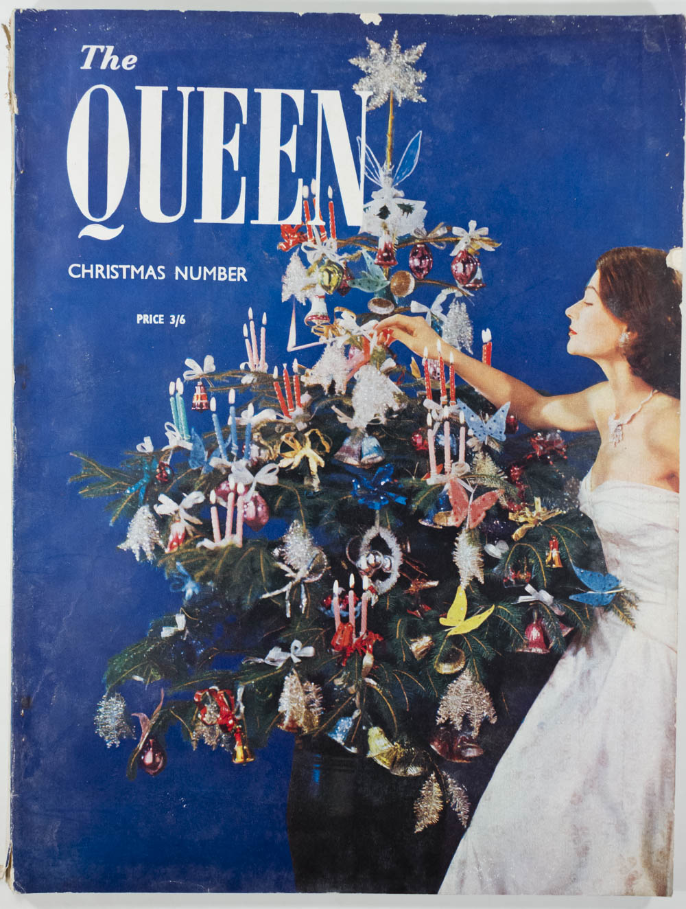 David Olins MASKED XMAS BALL Powell & Pressburger ~ QUEEN magazine December 1955
