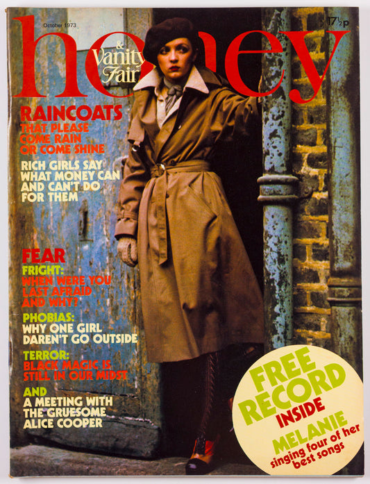 ANTON LAVEY Witchcraft OCCULT Honey magazine October 1973 Alice Cooper