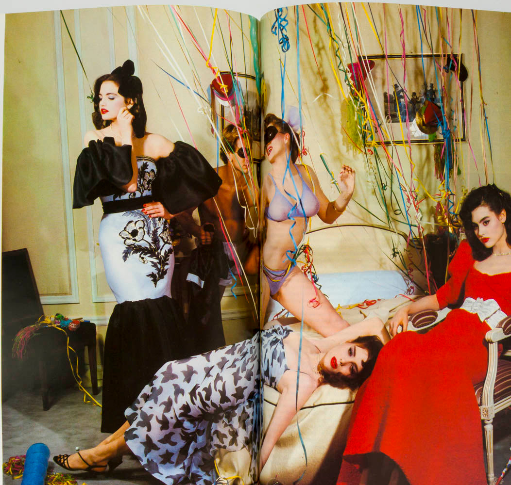 RENEE SIMONSEN Mugler ELLE MacPHERSON Guy Bourdin PARIS VOGUE May 1983