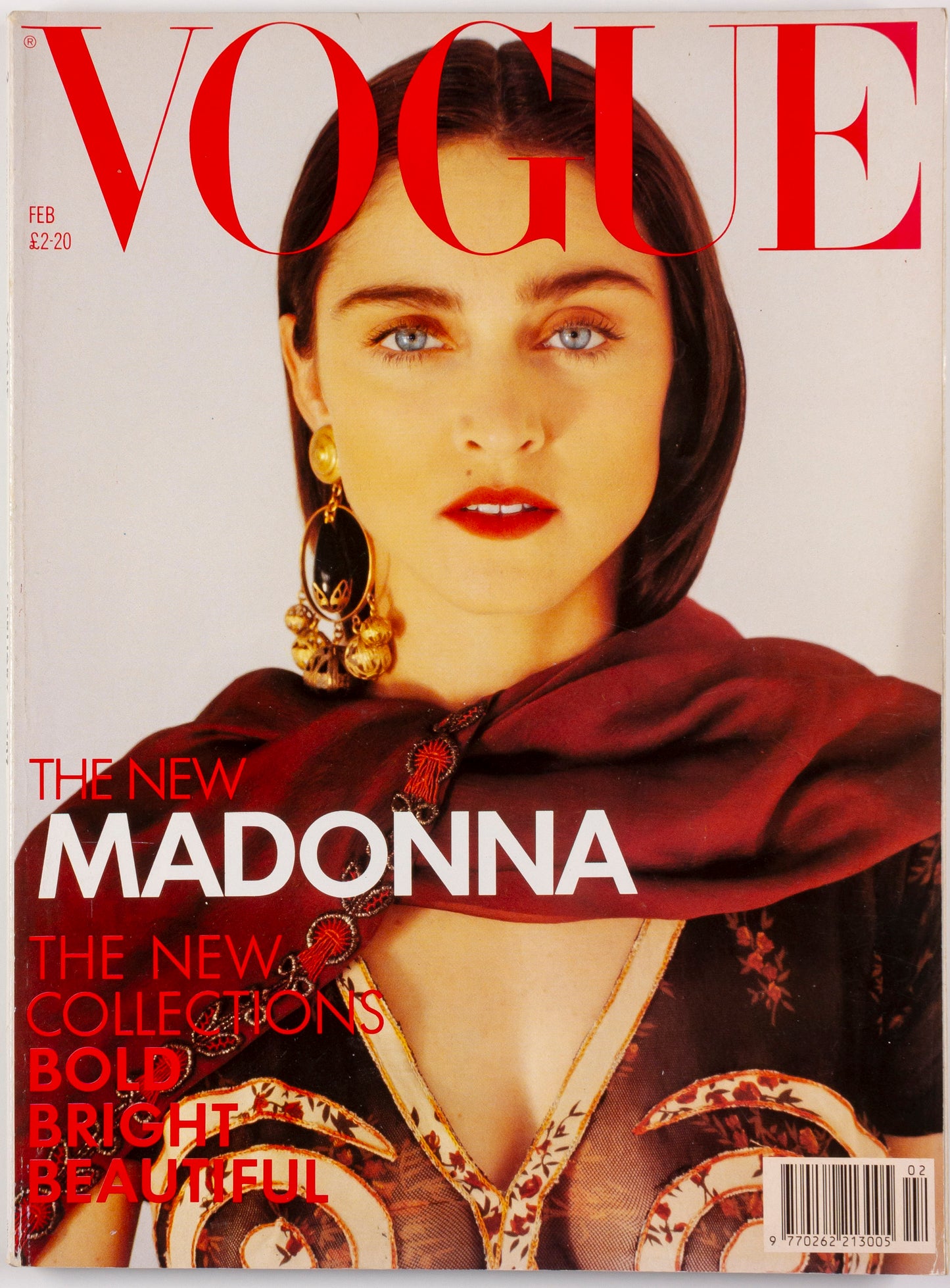 MADONNA 1st Vogue  TATJANA PATITZ Linda Evangelista CINDY CRAWFORD Yasmin Le Bon