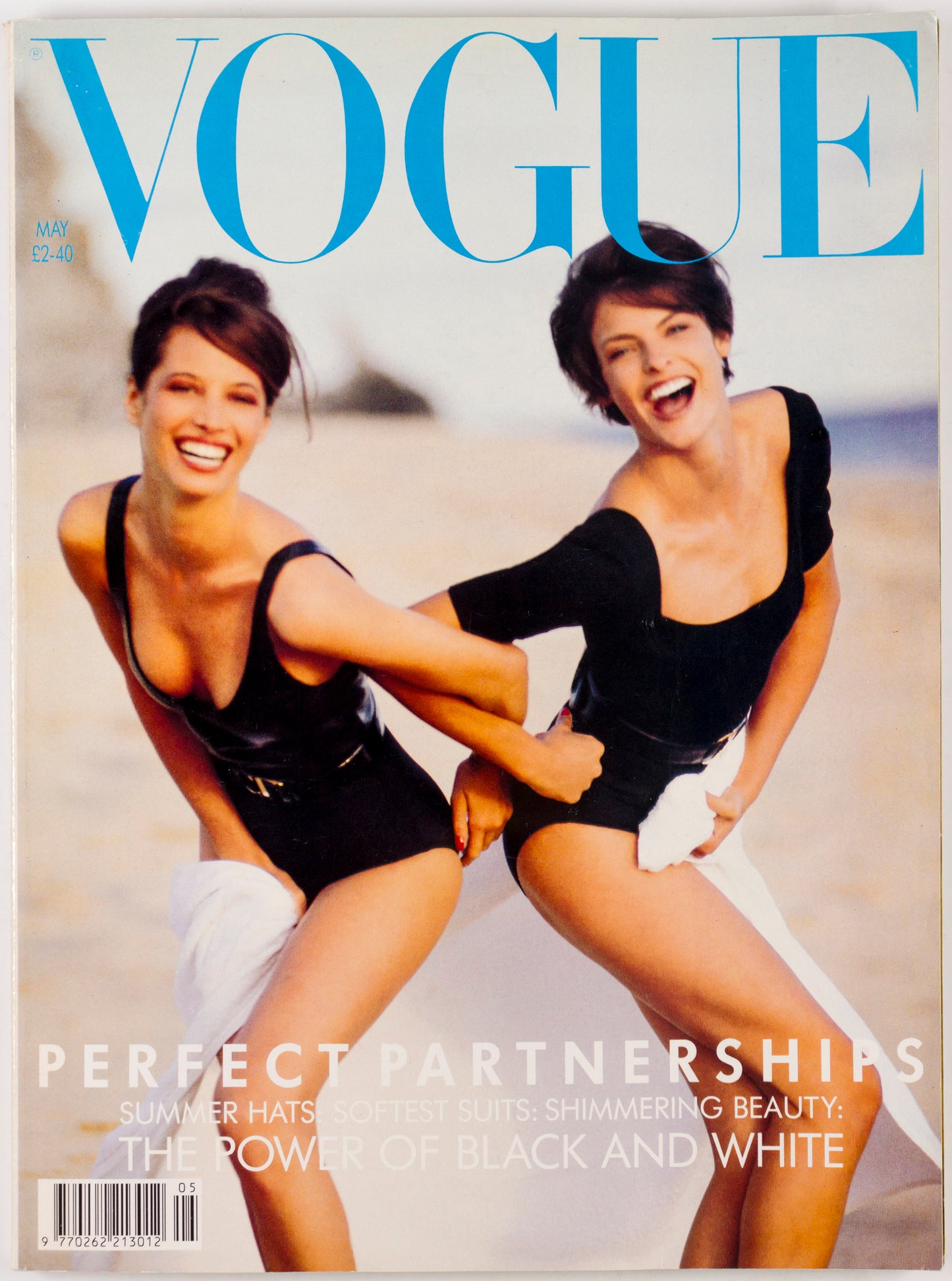 LINDA EVANGELISTA Christy Turlington DEMARCHELIER Steven Klein SUPERMODELS Vogue