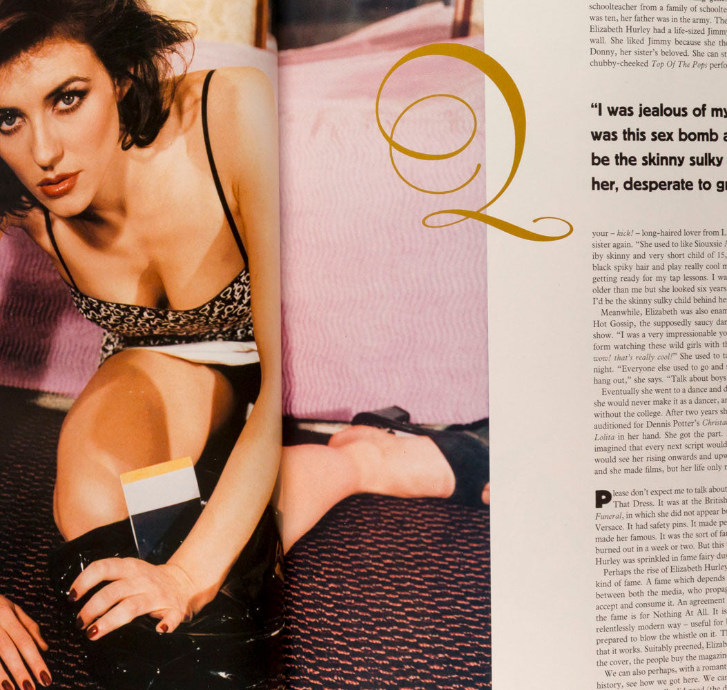 Linda Evangelista NAOMI CAMPBELL Steve Coogan JANE HORROCKS The Face May 1995