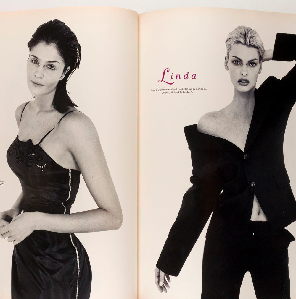 Linda Evangelista NAOMI CAMPBELL Steve Coogan JANE HORROCKS The Face May 1995
