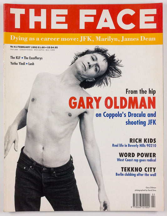 GARY OLDMAN Francis Ford Coppola The KLF Yothu Tindi THE FACE February 1992