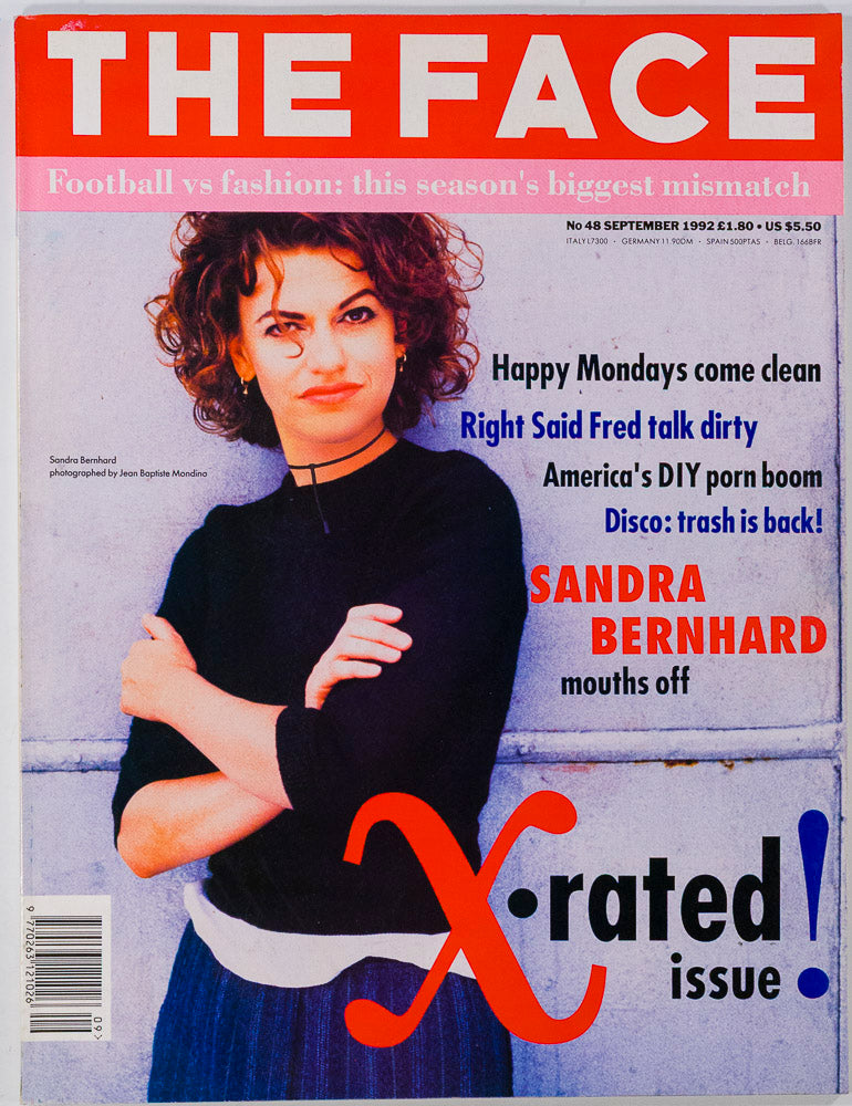 SANDRA BERNHARD Jean Baptiste Mondino THE FACE September 1992