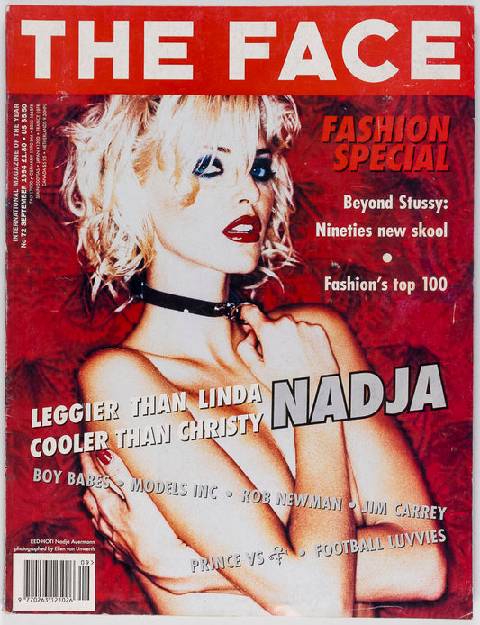 NADJA AUERMANN Jim Carrey PRINCE Rob Newman THE FACE September 1994