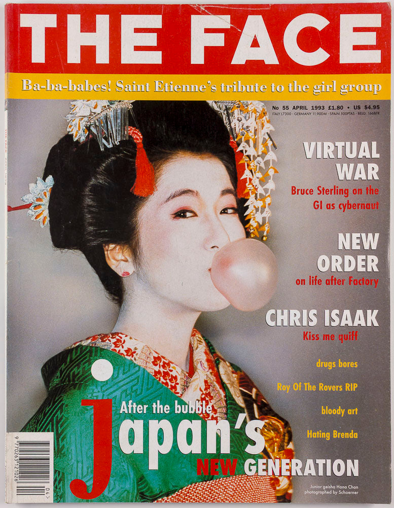 NEW ORDER Geisha Culture BRUCE STERLING Chris Isaak THE FACE April 1993