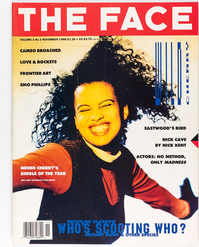 NENEH CHERRY Clint Eastwood Emo Phillips NICK CAVE The Face NOVEMBER 1988