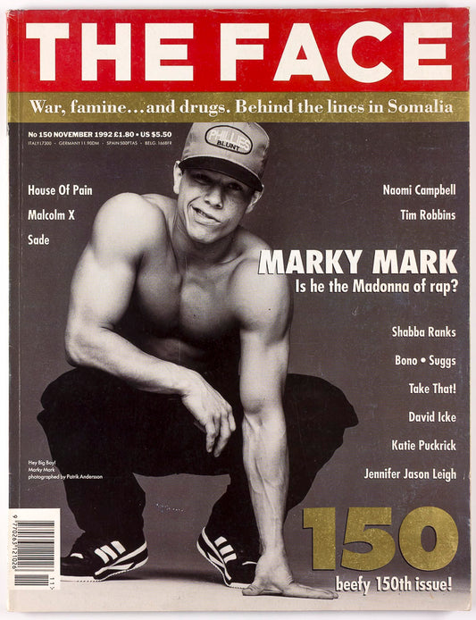 MARK WAHLBERG Naomi Campbell MALCOLM X Sade THE FACE NOVEMBER 1992