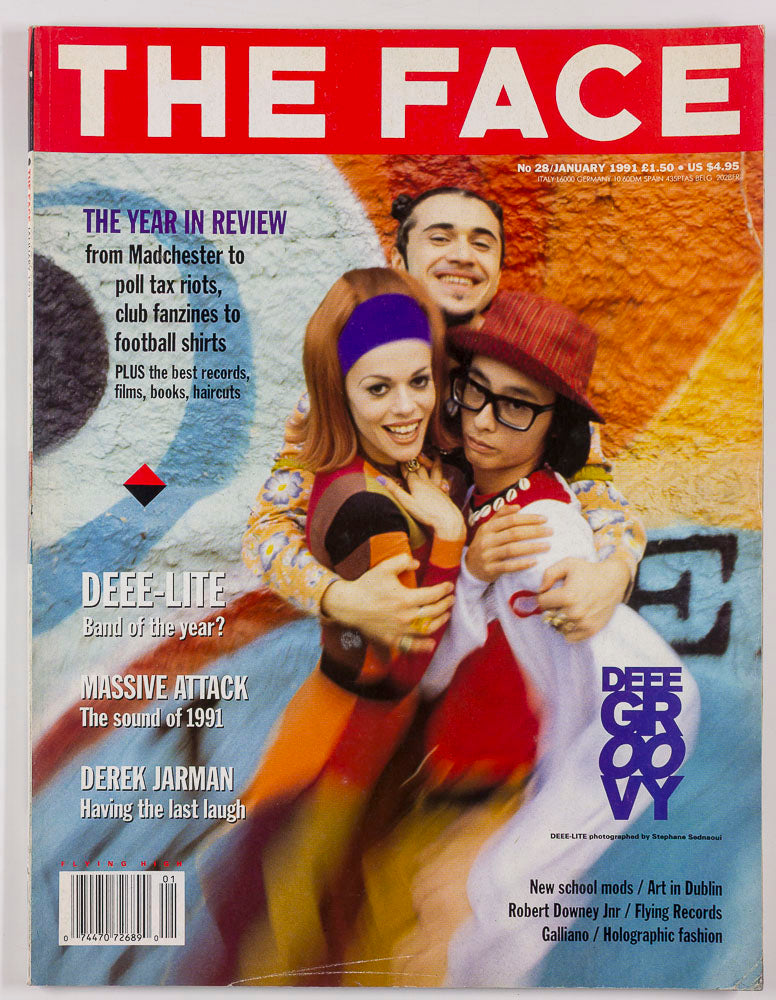 DEEE-LITE Massive Attack DEREK JARMAN Robert Downey Jr THE FACE January 1991