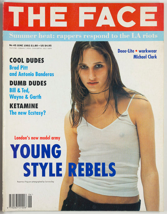 ROSEMARY FERGUSON Brad Pitt DEEE-LITE Antonio Banderas THE FACE JUNE 1992