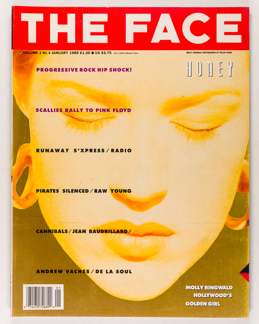 MOLLY RINGWALD De La Soul PINK FLOYD Jean Baudrillard THE FACE January 1989
