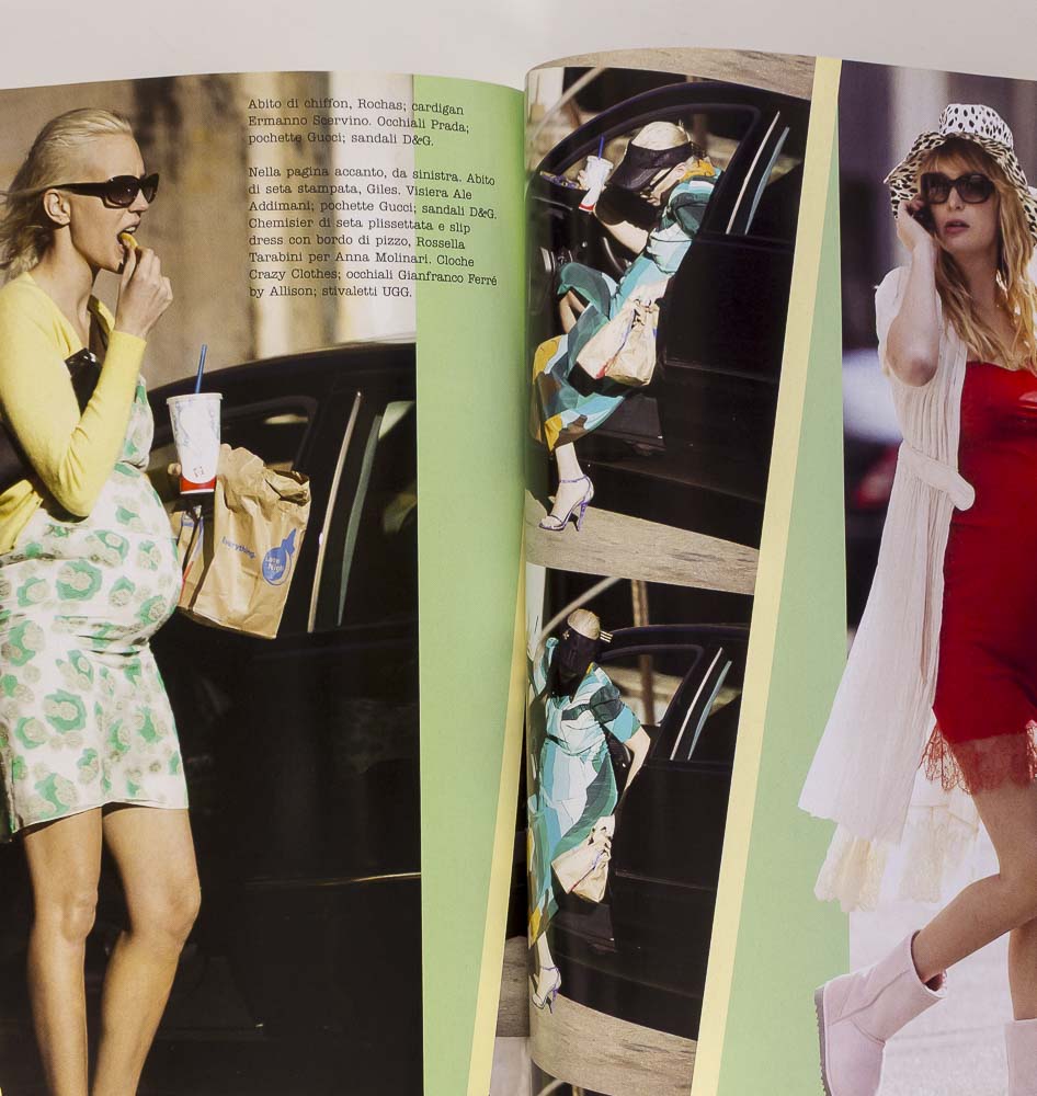 HOLLYWOOD STYLE Steven Meisel VOGUE  ITALIA January 2005