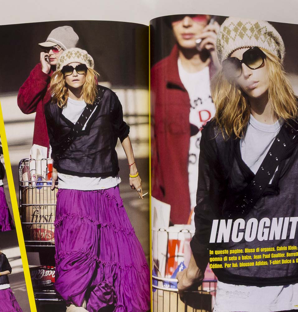 HOLLYWOOD STYLE Steven Meisel VOGUE  ITALIA January 2005