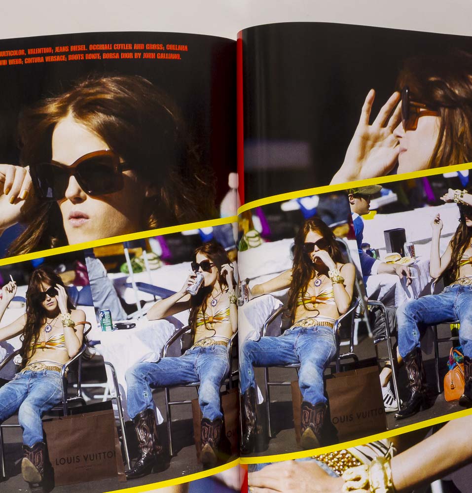 HOLLYWOOD STYLE Steven Meisel VOGUE  ITALIA January 2005