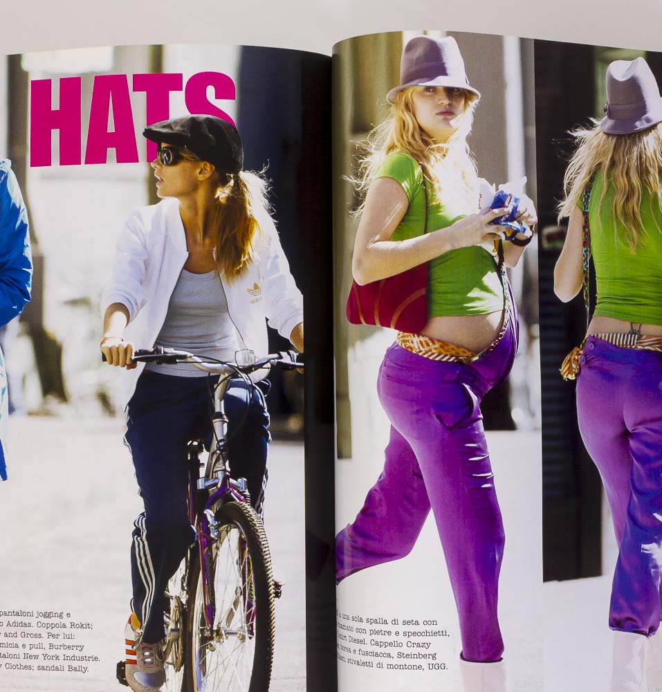 HOLLYWOOD STYLE Steven Meisel VOGUE  ITALIA January 2005