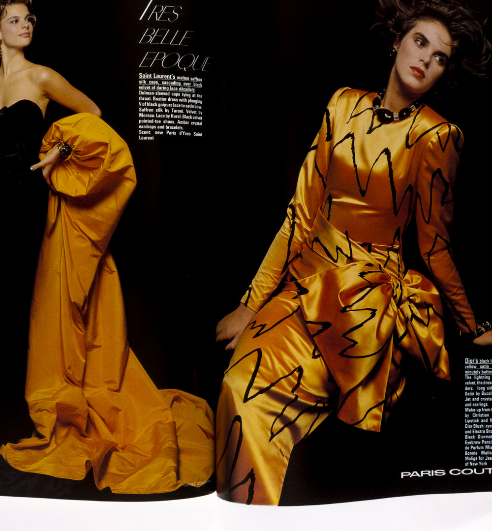 TALISA SOTO Issey Miyake PUNK Sam Neill VOGUE September 1983
