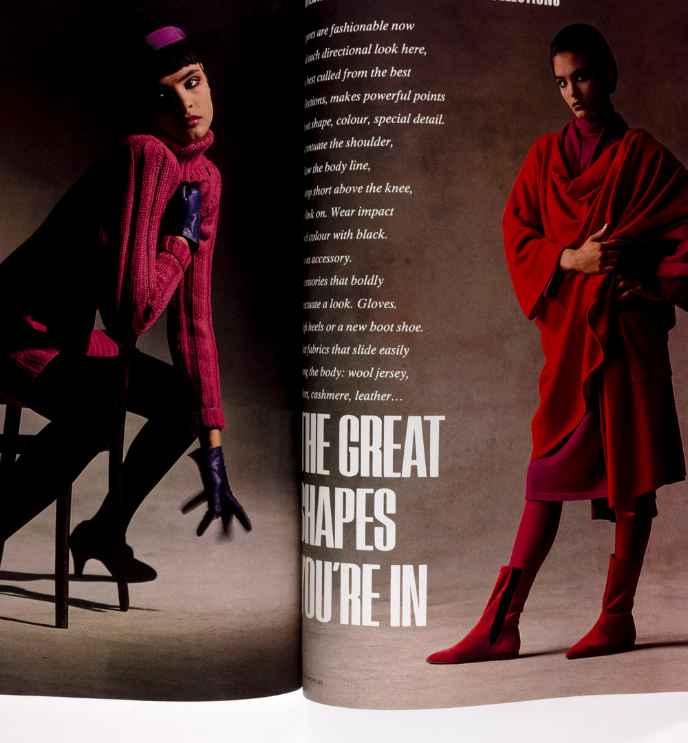 TALISA SOTO Issey Miyake PUNK Sam Neill VOGUE September 1983