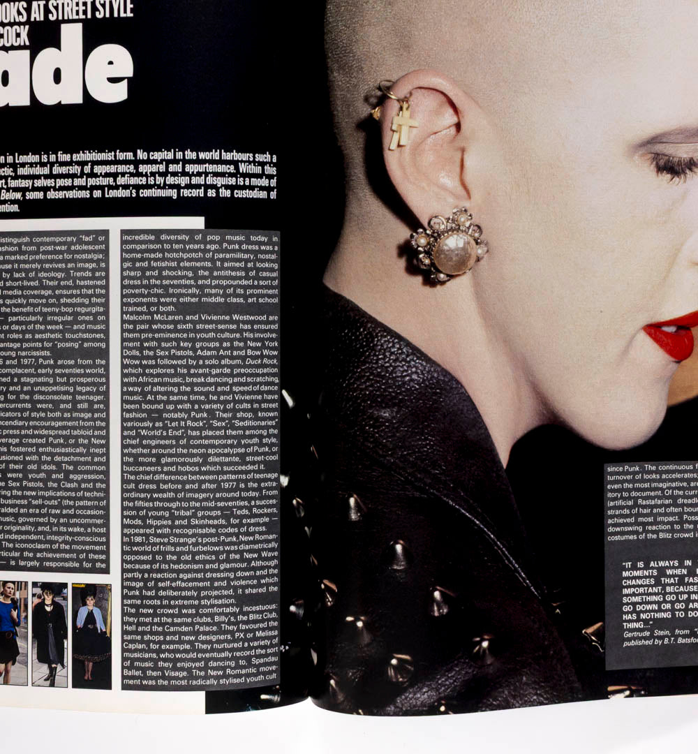 TALISA SOTO Issey Miyake PUNK Sam Neill VOGUE September 1983