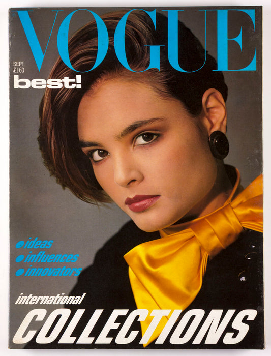 TALISA SOTO Issey Miyake PUNK Sam Neill VOGUE September 1983