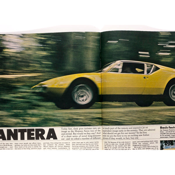 DAVID HAMILTON Dreams JOHN MARAMAS Pantera Car TELEGRAPH MAGAZINE Vtg