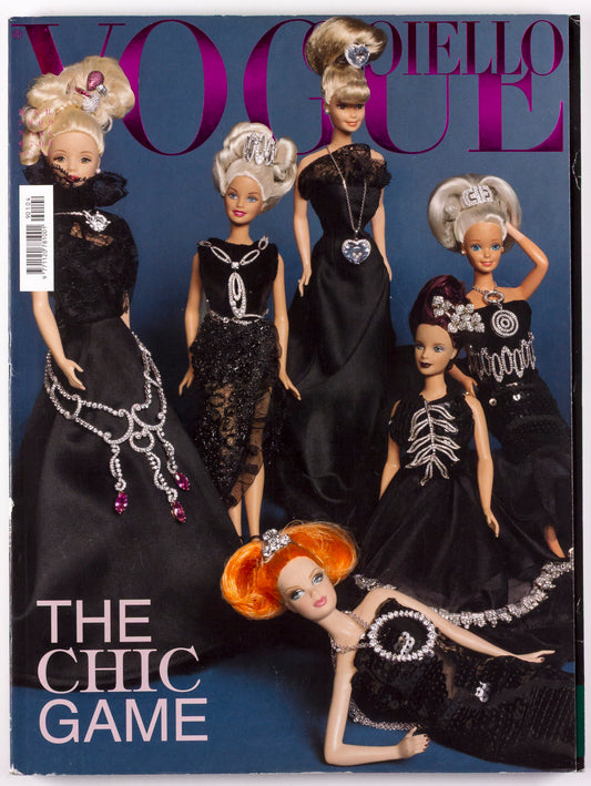 BARBIE Peter Lindbergh  Hilary Rhoda VOGUE GIOIELLO MAGAZINE Rare!