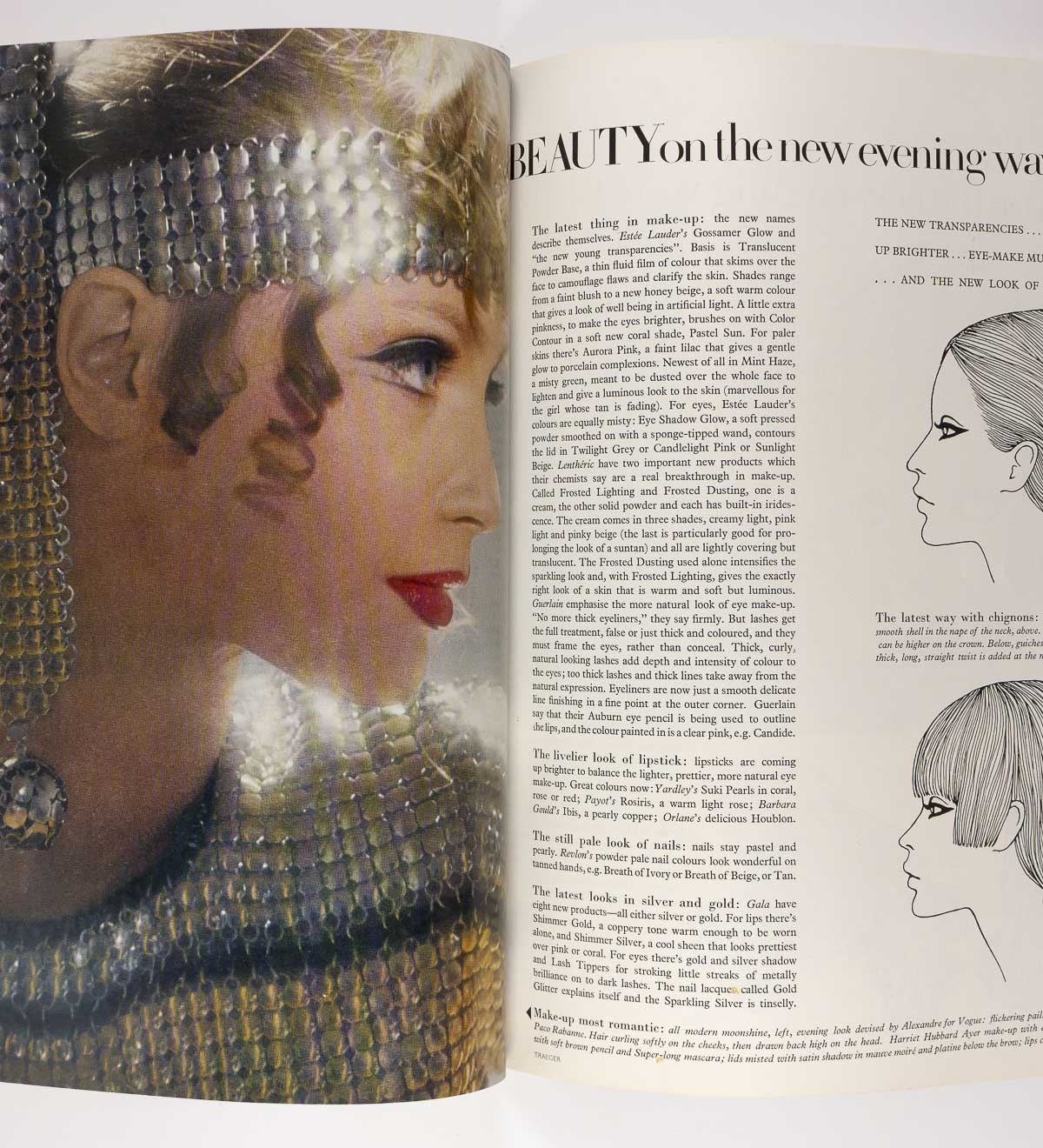 Michael Crawford NORMAN PARKINSON Charlotte Rampling TWIGGY Biba VIONNET ~ VOGUE