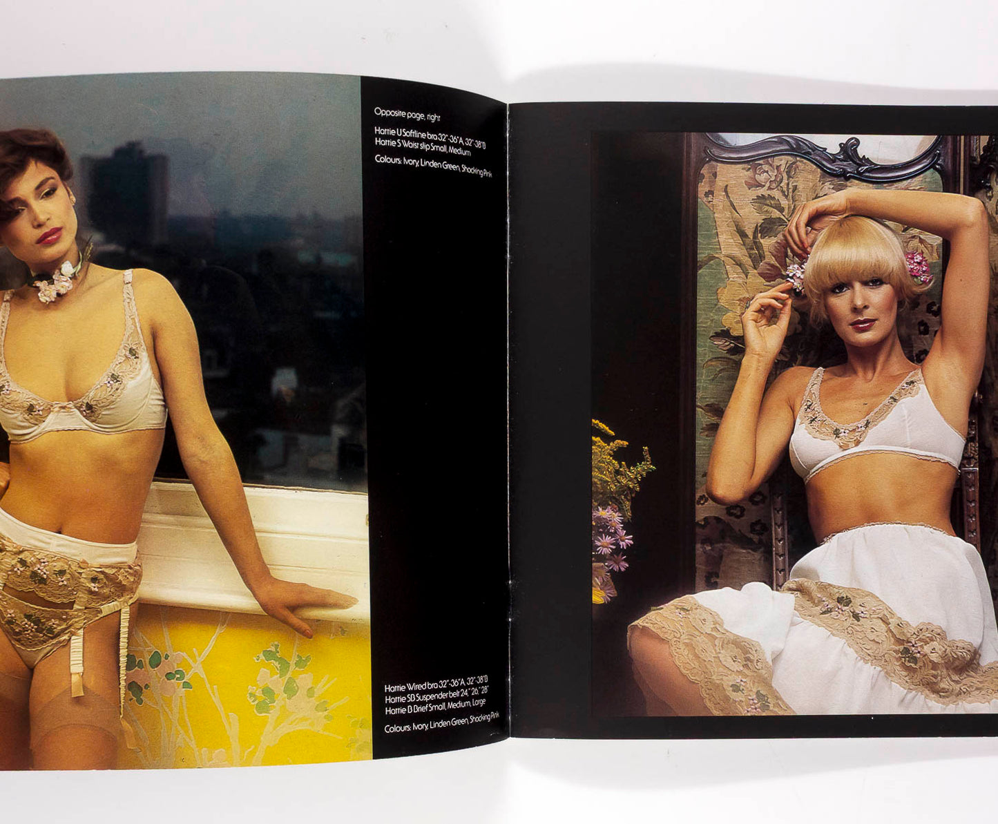JANET REGER Lingerie BOB CARLOS CLARKE negligee 70s LOOKBOOK catalogue