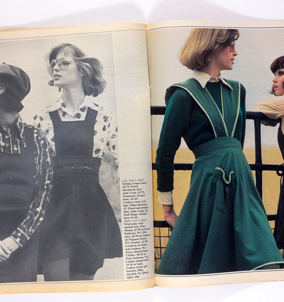 Vivienne Lynn BIBA Mary Quant make-up PETTICOAT magazine December 1972