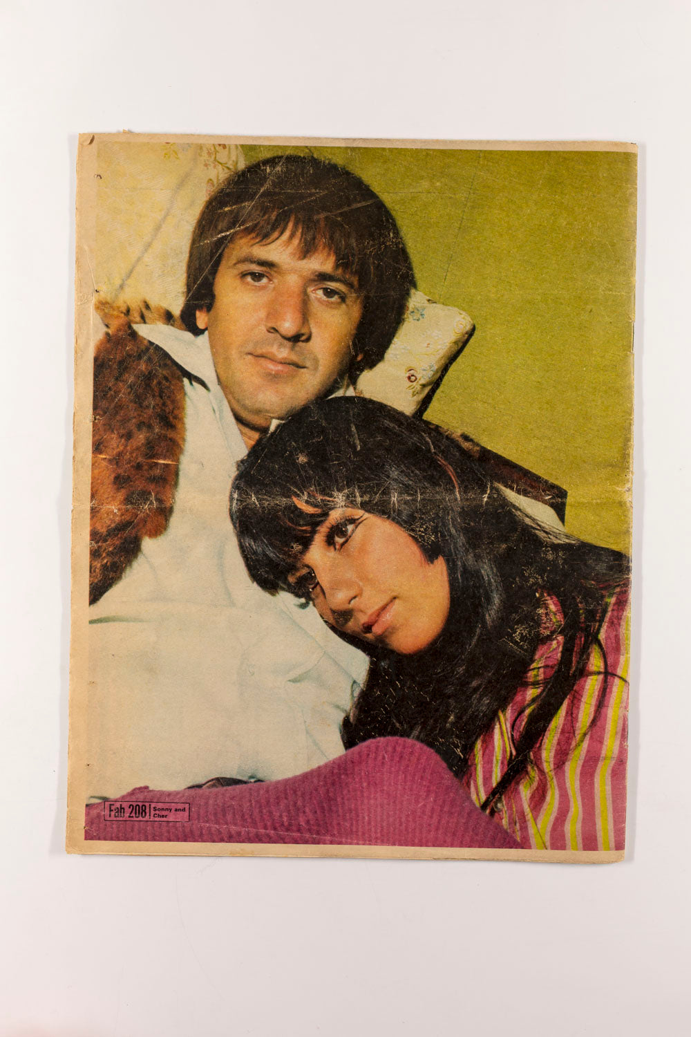 PATTIE BOYD George Harrison CHER Fabulous 208 magazine 4 November 1967