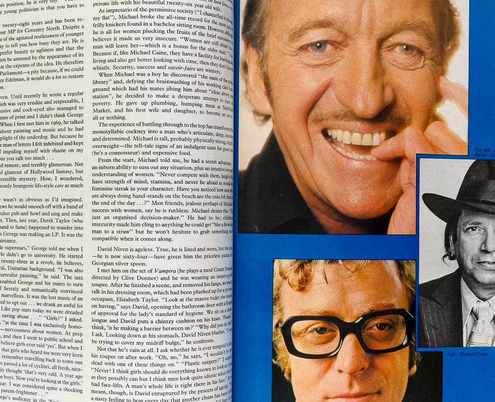 Catherine Shirriff TINA BROWN Jean Varon OMAR SHARIF Caroline Coon Cosmopolitan