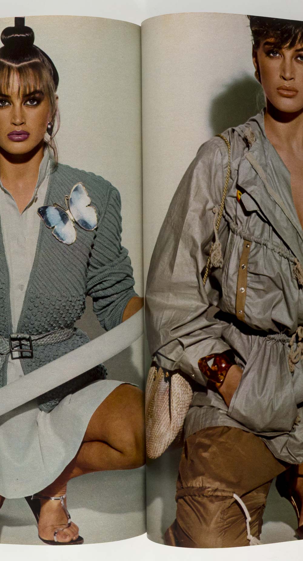 Beverly Johnson SISSEY SPACEK John Hurt KENZO Cosmopolitan March 1981