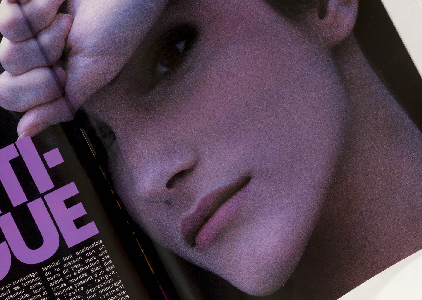 Rene Gruau BELLUCCI Christopher Lambert TED TURNER Madame Figaro 1991