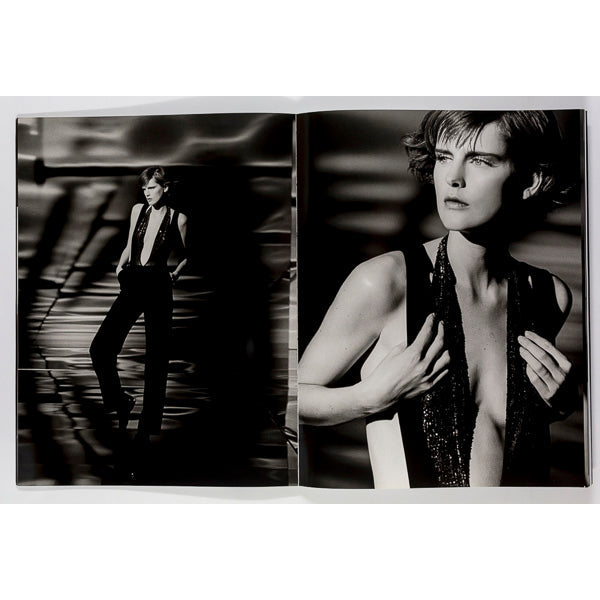 GIORGIO ARMANI Stella Tennant PETER LINDBERGH Bekah Jenkins LOOKBOOK SS 2001