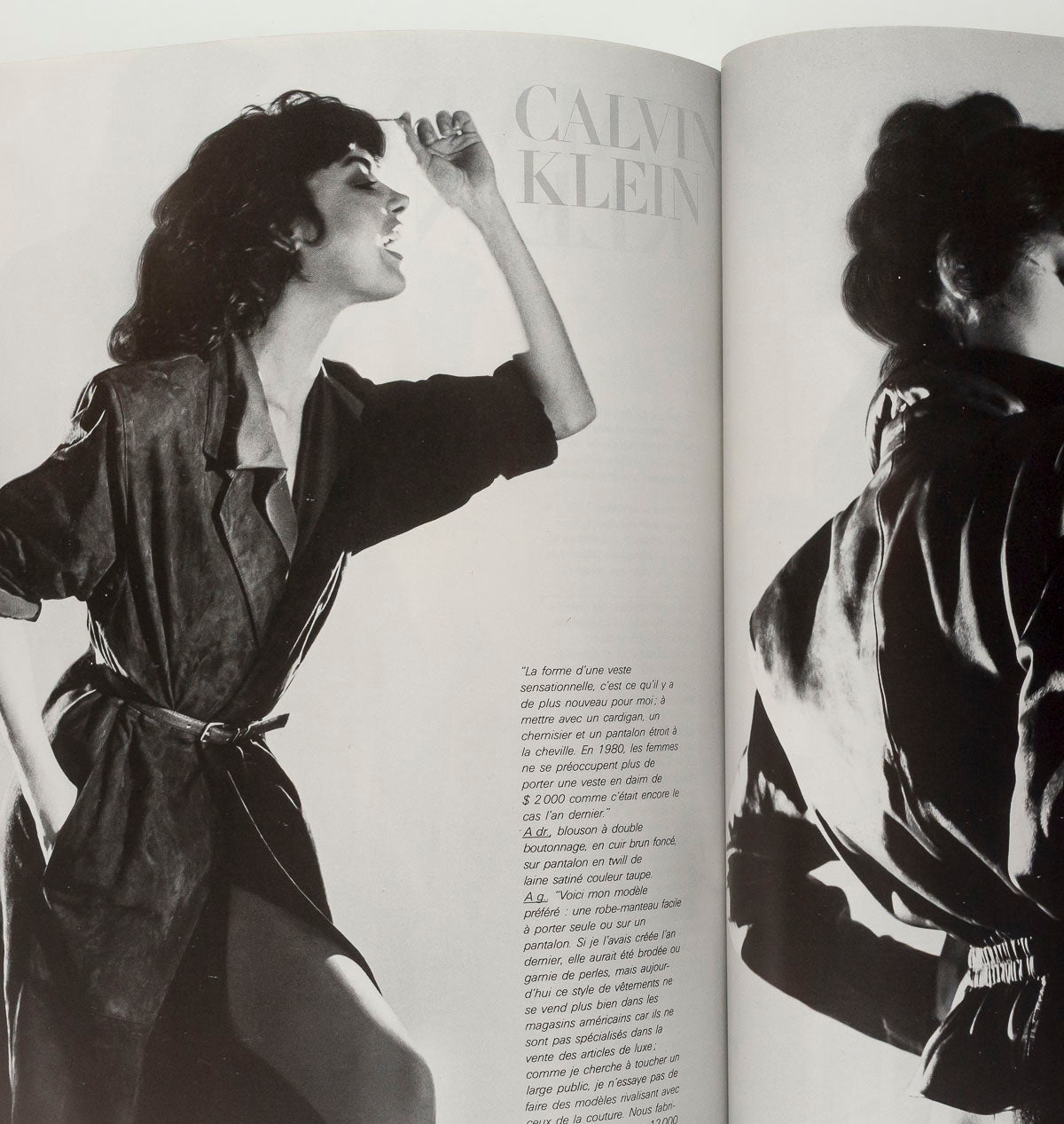 Margaux Hemingway HELMUT NEWTON Big Nude PARIS VOGUE October 1980