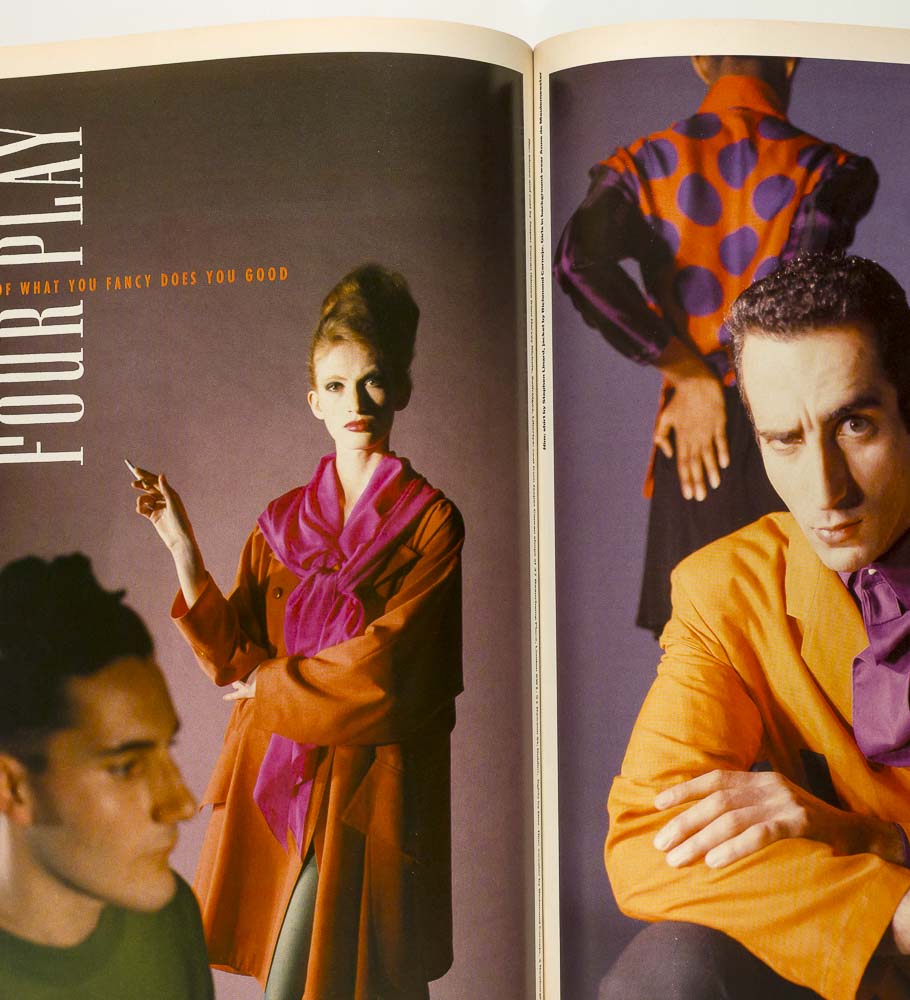 MILLA JOVOVICH Madness ANJELICA HUSTON Robert Marplethorpe THE FACE March 1988