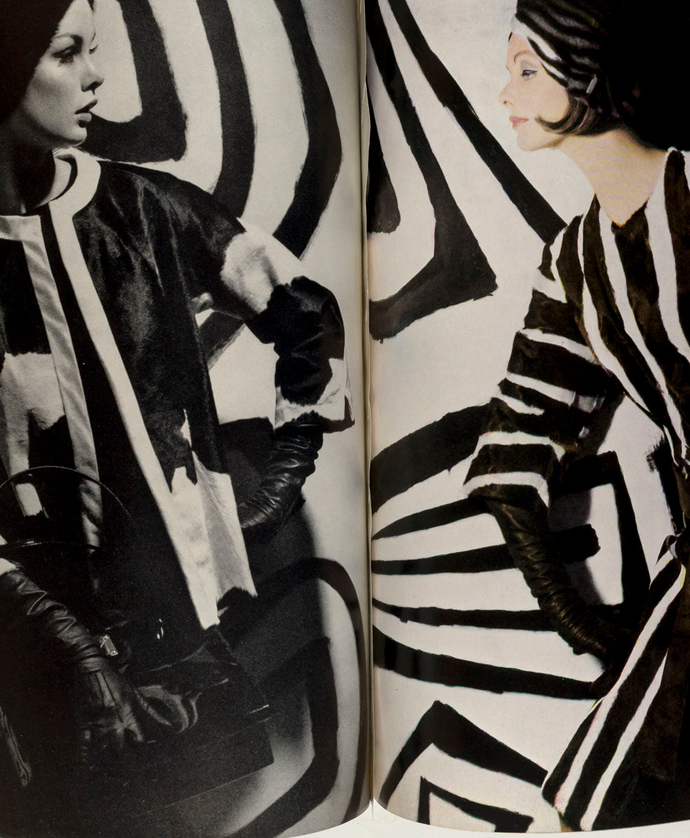 Jean Shrimpton DECORATORS David Hicks UK Harper's Bazaar November 1961