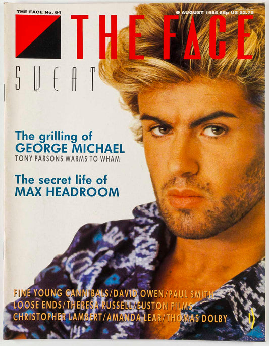 George Michael PAUL SMITH Amanda Lear THE FACE magazine August 1985 64