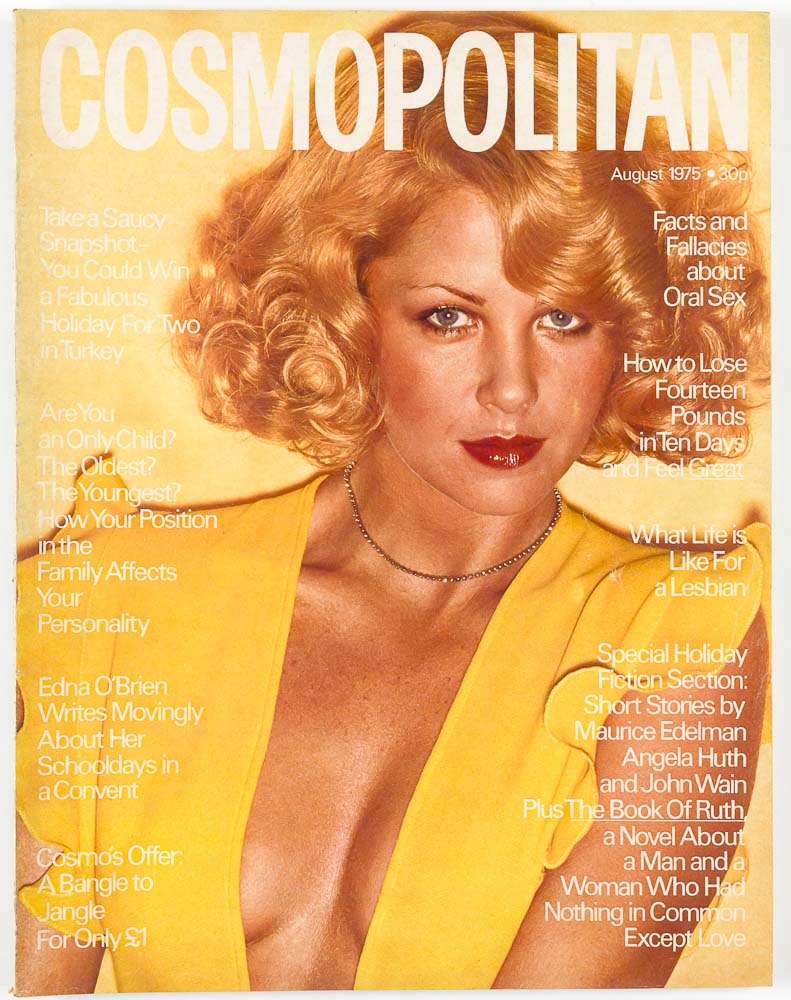 Natalie Wood SACHA VAN DORSSEN Peccinotti COSMOPOLITAN August 1975