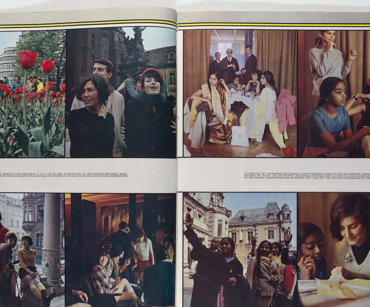 POLAND LA POLAGNE August 1967 Roman Cieslewicz illustrated magazine