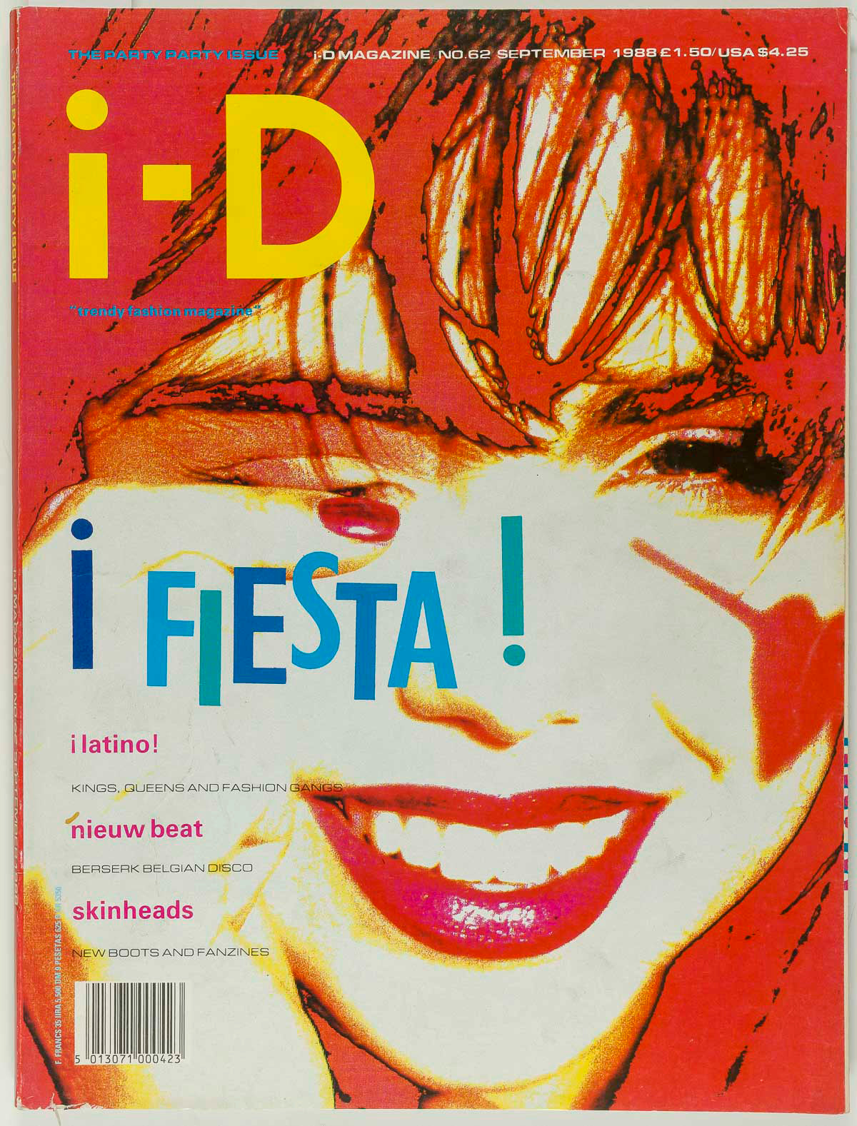 SKINHEAD i-Fiesta Marc Lebon JUDY BLAME iD Magazine #62 September 1988