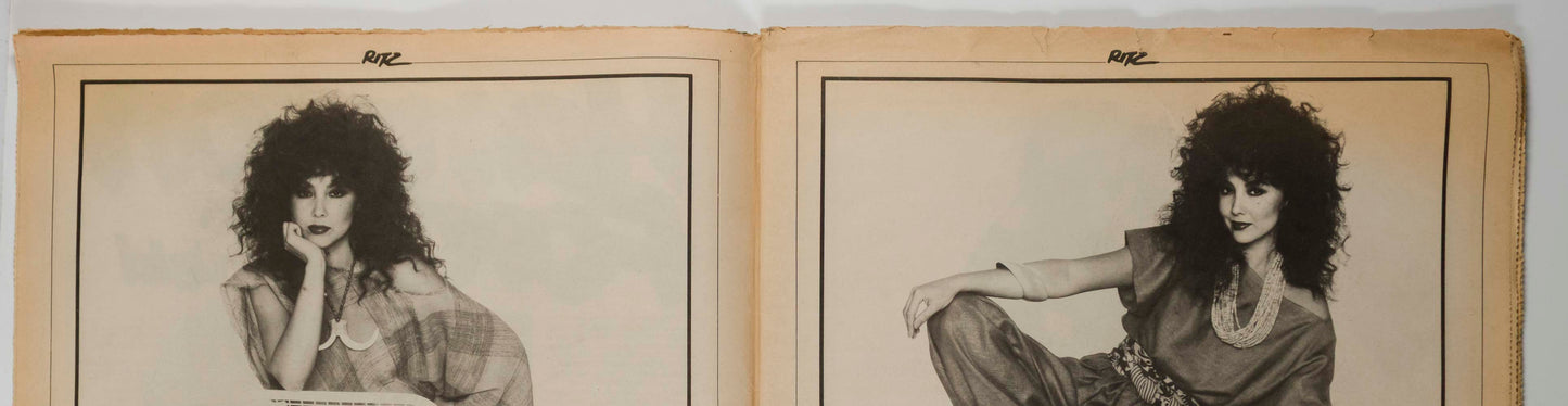 Steve Strange MARIE HELVIN Harrison Ford RITZ magazine 61 1982 Ekland