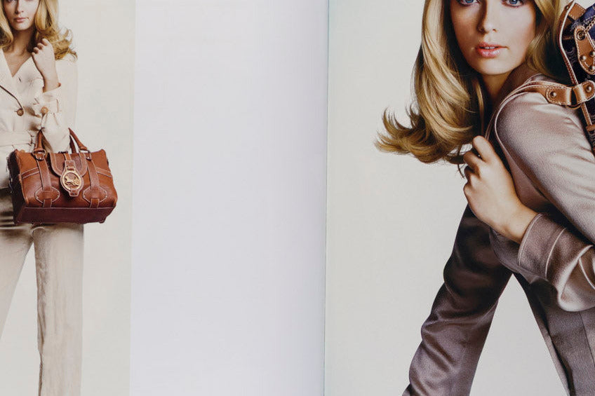 Julia Stegner CELINE Autumn Winter 2005 lookbook Patrick Demarchelier CATALOG