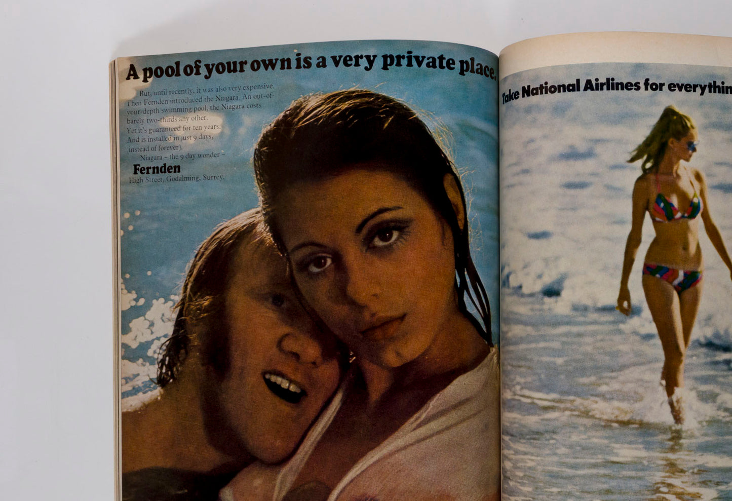 Edward Woodward GUY BOURDIN Germaine Greer QUEEN MAGAZINE Early 1970