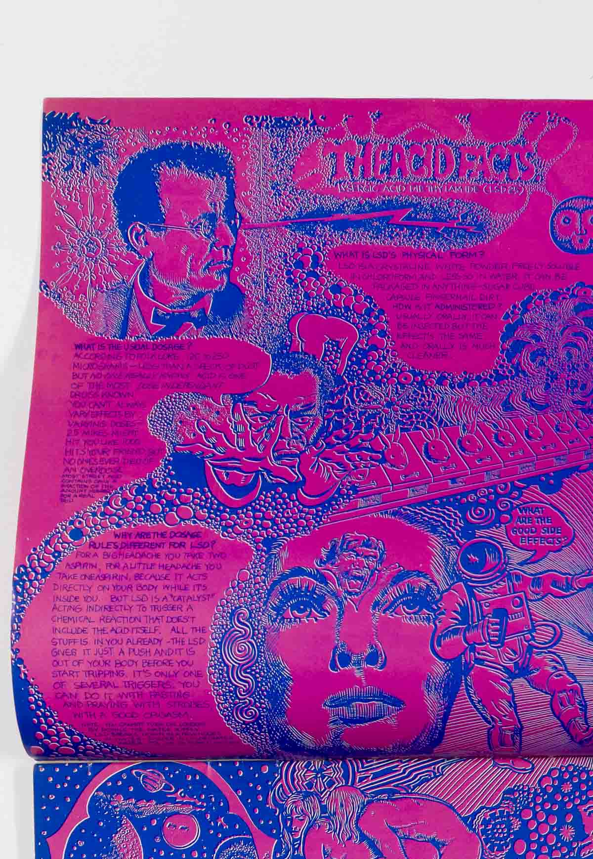 ACID OZ magazine R. Crumb psychedelic illustrations Manson No. 27 1970