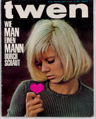 Sylvie Vartan SAM HASKINS Dennis Stock ART KANE Twen magazine 1964 Dec