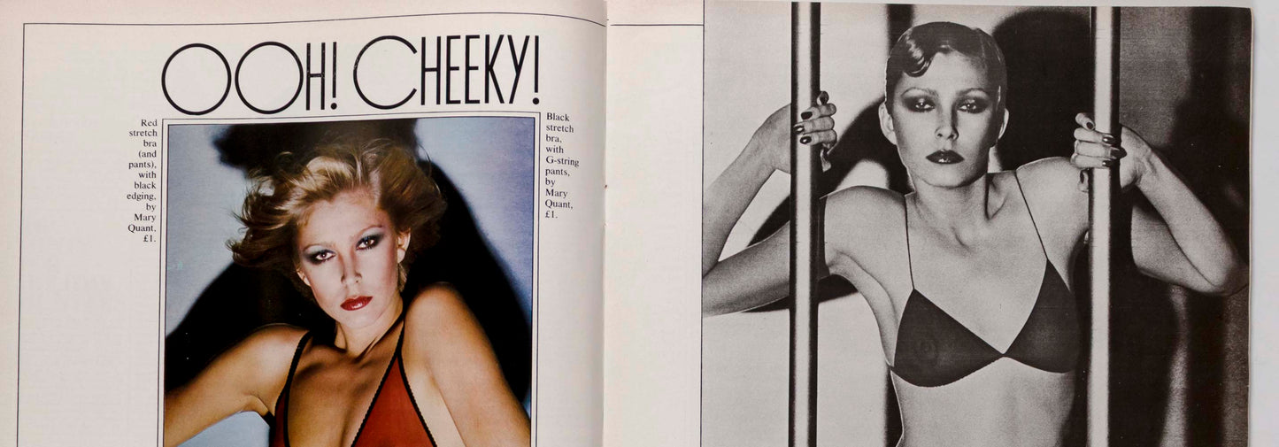 Biba RUNDGREN Nell Campbell ALICE SPRINGS 19 magazine March 1975