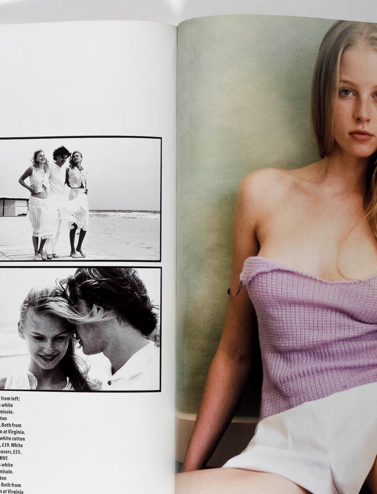 JOHN SIMM JENNIFER ELLISON DAVID HAMILTON UK GQ August 2000 Lolita